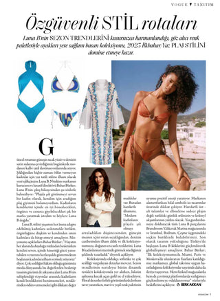 VOGUE TURKEY - JULY _ AUGUST 2023