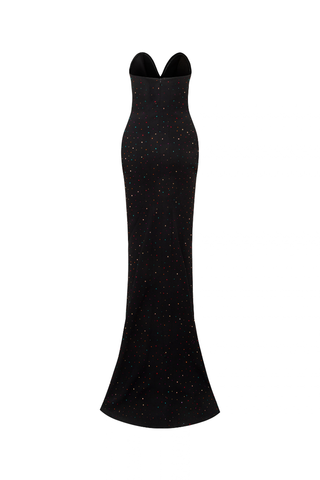 NUIT STRAPLESS UZUN ELBİSE